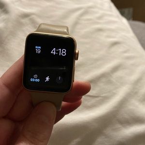 Apple Watch Series 3 42MM Aluminum Case Ceramic Back GPS + Cellular Watch